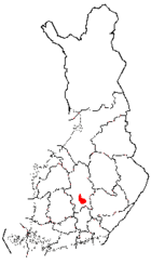 Situo de Korpilahti en Finnlando