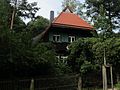 Jägerhorn: Villa bzw. Holzhaus mit Einfriedung