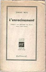 Vignette pour L'Enracinement