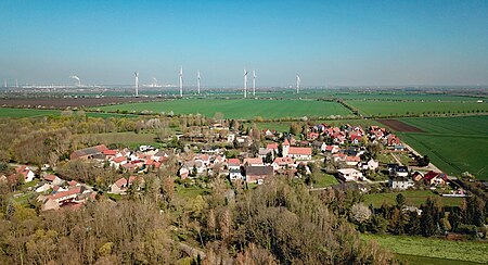 Lützen Großgöhren Aerial