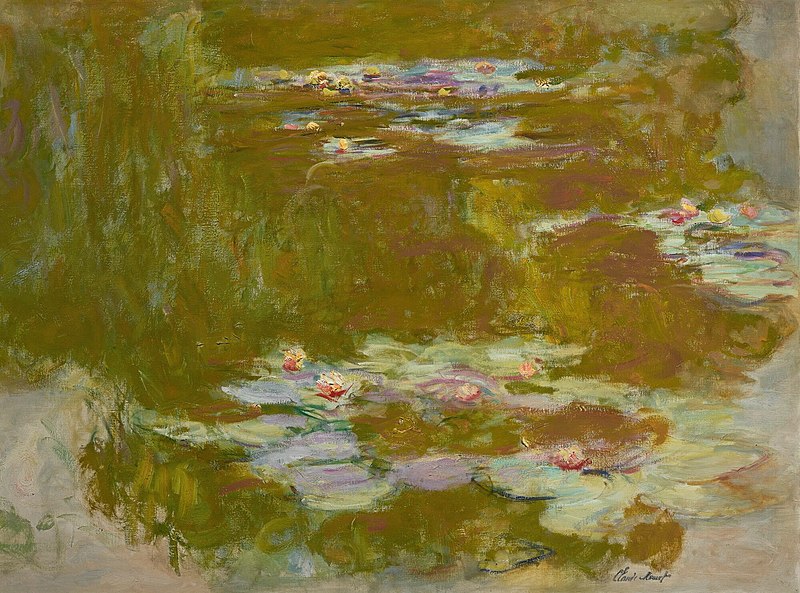 File:LE BASSIN AUX NYMPHÉAS - Claude Monet (c.1917-20, Sotheby's).jpg