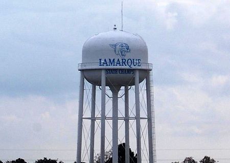 La Marque, Texas water tower.JPG