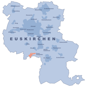 Poziția localității Kreuzweingarten