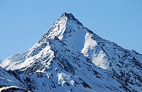 Vue du Lasörling depuis le nord.