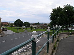 Looking down at the village green.jpg