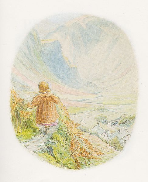 File:Lucie on path to Catbells.jpg
