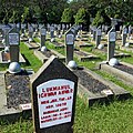Makam almarhum di Taman Makam Pahlawan Kalibata