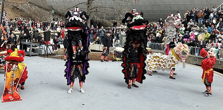 Lunar New Year 2024, Oklahoma City - Lion Dance