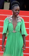 Lupita Nyong'o at the 2015 Cannes Film Festival.