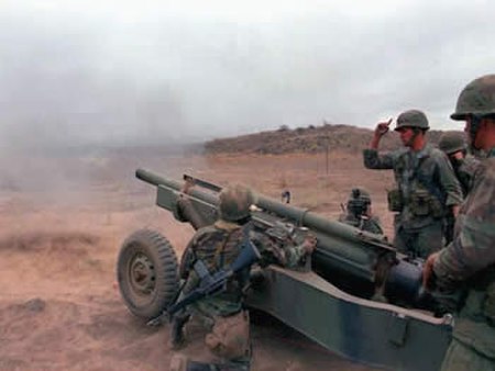 M102 howitzer