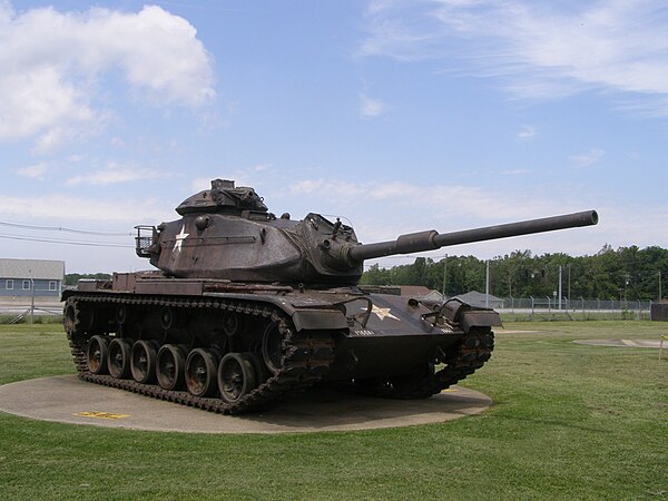 M60A1 tank on display at Fort Knox KY in 2011