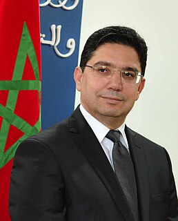 Nasser Bourita Moroccan diplomat