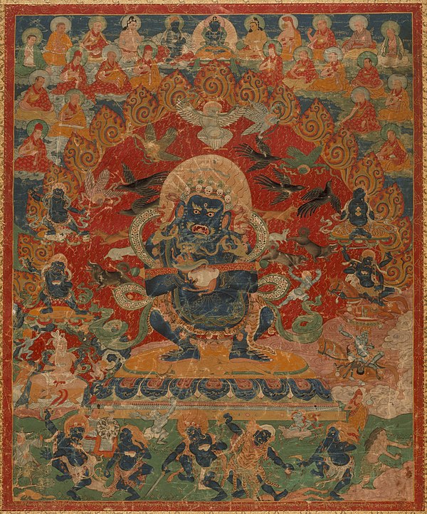 Mahākāla and companions