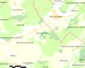 Poziția localității Liffol-le-Petit