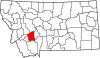 Comitatul Jefferson map