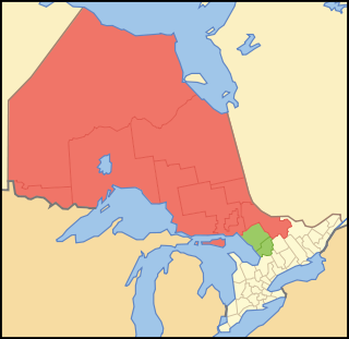 <span class="mw-page-title-main">Northern Ontario</span> Primary Region in Ontario, Canada