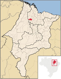 Localização Penalva no Maranhão