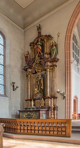 Linker Seitenaltar „Maria in der Freud“