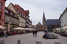 Marktplatz in Quedlinburg