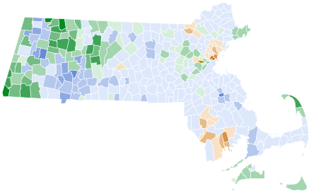 Democratic primary results by municipality Massachusetts Democratic gubernatorial primary results by municipality, 2002.svg