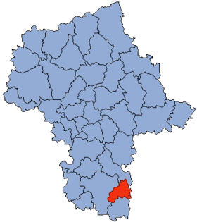 Localisation de Powiat de Zwoleń