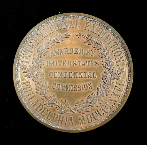 File:Medal, International Exhibition, Philadelphia, 1876 - New Britain Industrial Museum - DSC09836.JPG