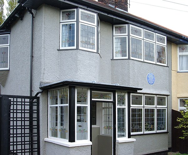 Lennon's home at 251 Menlove Avenue