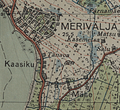 Merivälja 1936. aasta Tallinna ümbruse kaardil