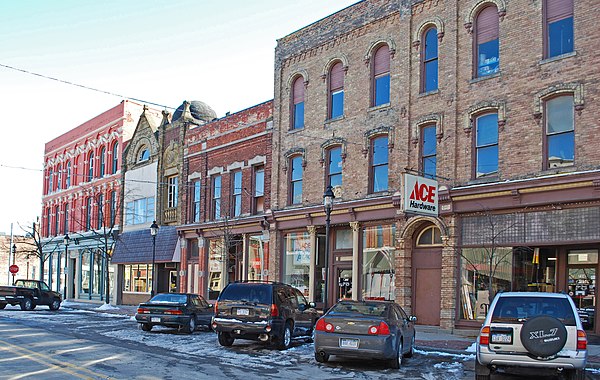 Image: Midland Street Commercial District Bay City MI A
