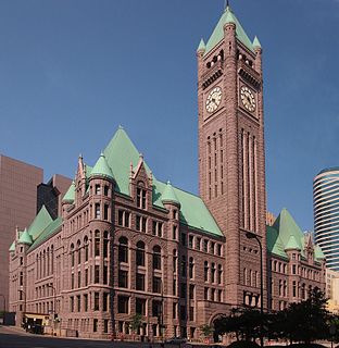 <span class="mw-page-title-main">Minneapolis City Hall</span> United States historic place