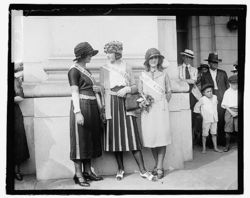 Contestants at the 1921 Pageant; Miss Atlantic City (Florence Burke), Miss Philadelphia, and Miss Washington, DC. Miss Atlantic City Miss Philadelphia Miss Washington.jpg