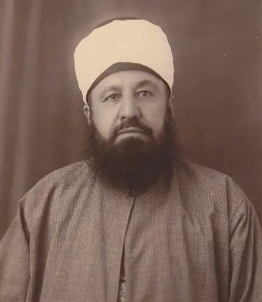 Syro-Egyptian Sunni theologian Sayyid Rashid Rida (d. 1935), leader of the Arab Salafiyya movement