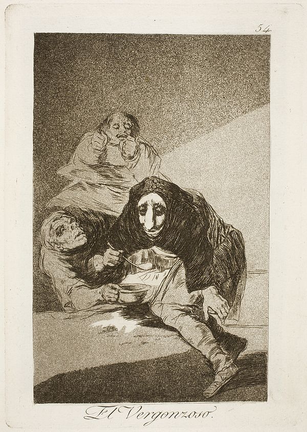 Francisco Goya's Capricho No. 54