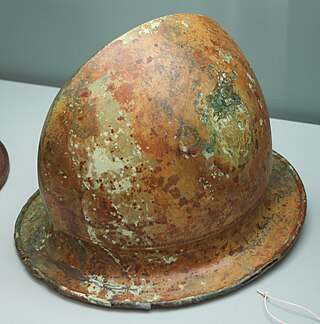 <span class="mw-page-title-main">Negau helmets</span> Etruscan combat helmet discovered in modern Slovenia