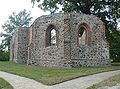 April 2013 Ruine der Bergkirche in Bad Muskau