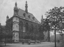 City of London School - An early photograph of the school building of 1883-1986 My CLS.gif