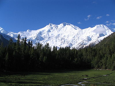 Nanga parbat, fairy medow Pakistan.