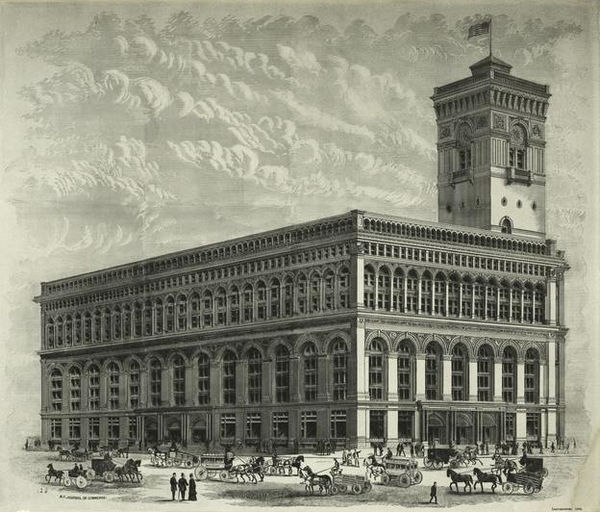 The site was formerly occupied by the headquarters of the New York Produce Exchange