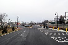 The new parking area in December 2016 New parking area at Old Saybrook station, December 2016.JPG