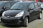 Nissan Note (2009–2013); europäisches Modell