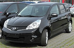 Nissan Note Facelift front 20100405