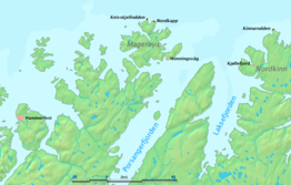 Kaart van Nordkinn