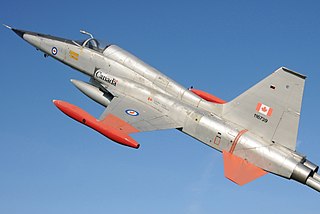<span class="mw-page-title-main">Canadair CF-5</span> Fighter bomber aircraft by Canadair