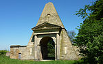 Obelisk Lodge and attached Screen Walls, at Se 406 18 Nostell Priory Obelisk.jpg