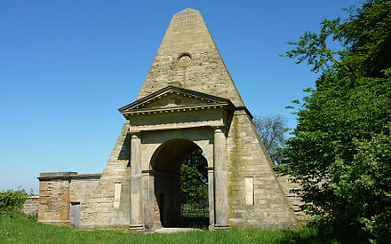 Obelisk Lodge at Nostell Priory