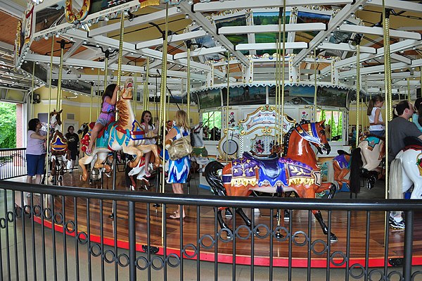 Nunley's carousel, formerly located in Canarsie