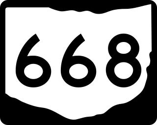 <span class="mw-page-title-main">Ohio State Route 668</span> State highway in central Ohio, US