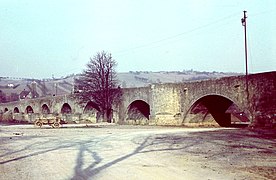 Le pont médiéval d’Ochsenfurt, détruit en 1945.