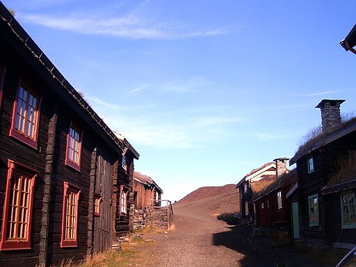 Oldhousein Røros (UNESCO-Weltkulturerbe in Norwegen)