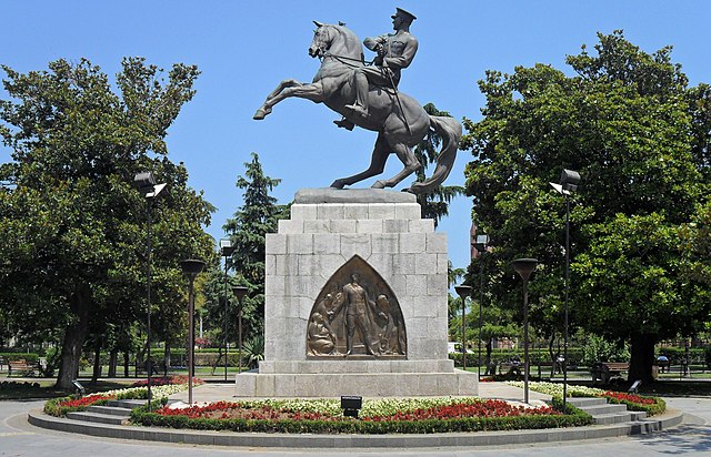 Samsun'un simgesi olan Onur Anıtı.